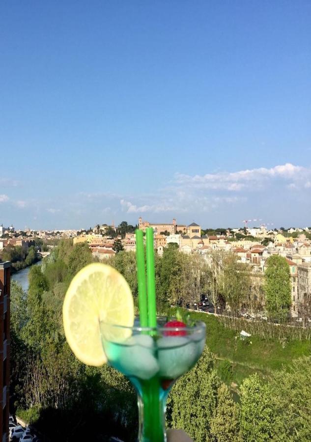 Terrace With Tiber View - Trastevere Рим Экстерьер фото